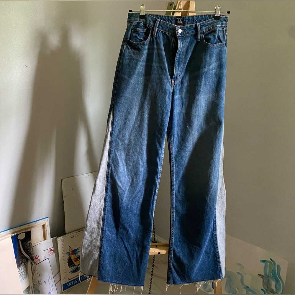 BDG Jeans.  Panel Wide leg.